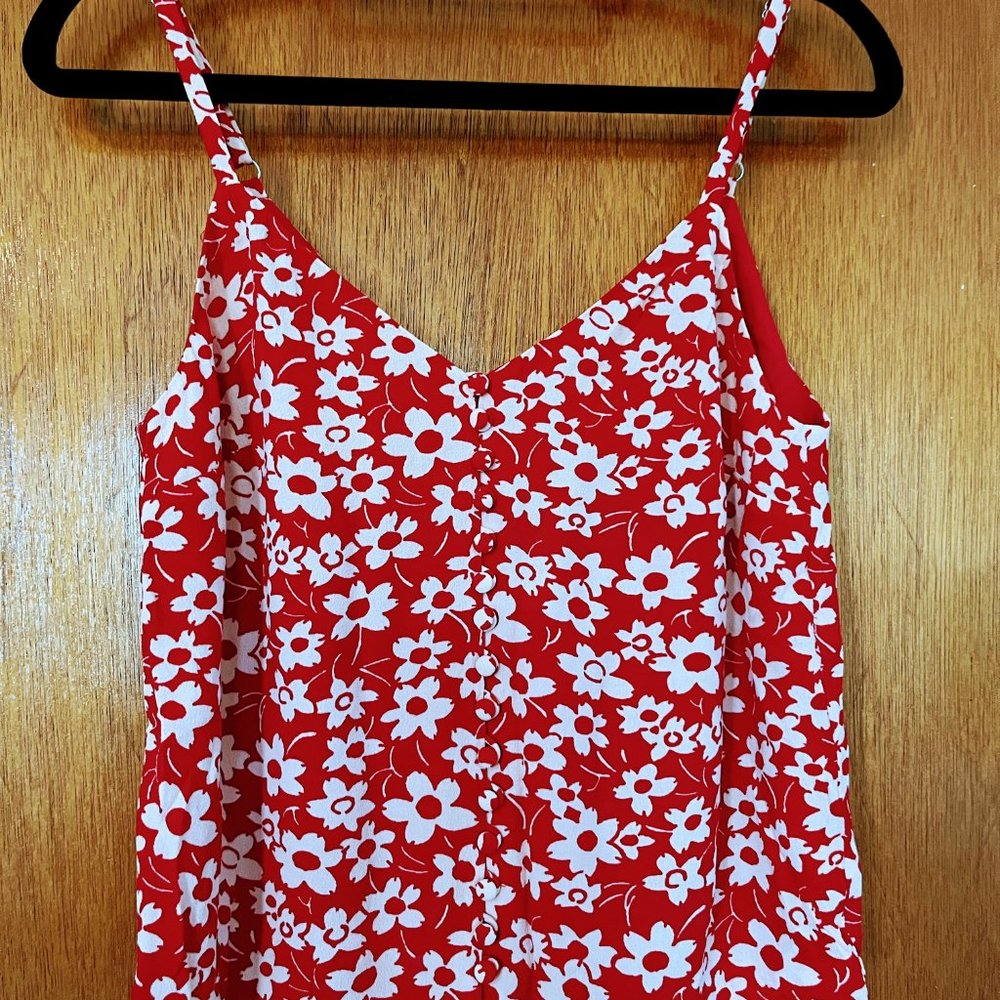 Madewell Button-Down Cami in Full Bloom Size 00